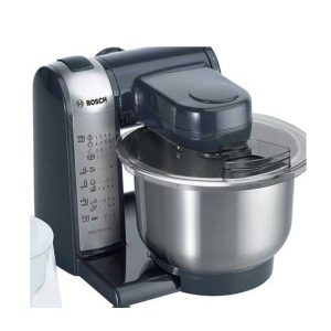 ماشین آشپزخانه بوش مدل MUM46A1 GB همراه با لوازم جانبی برای همزدن، ورز دادن و خرد کردن