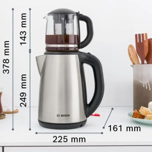 چای ساز بوش مدل TTA5603 با طراحی مدرن و ظرفیت بالا