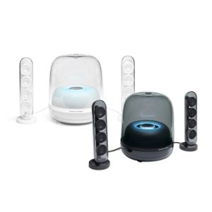اسپیکر Harman Kardon SoundStick 4 با طراحی شفاف و صدای قدرتمند