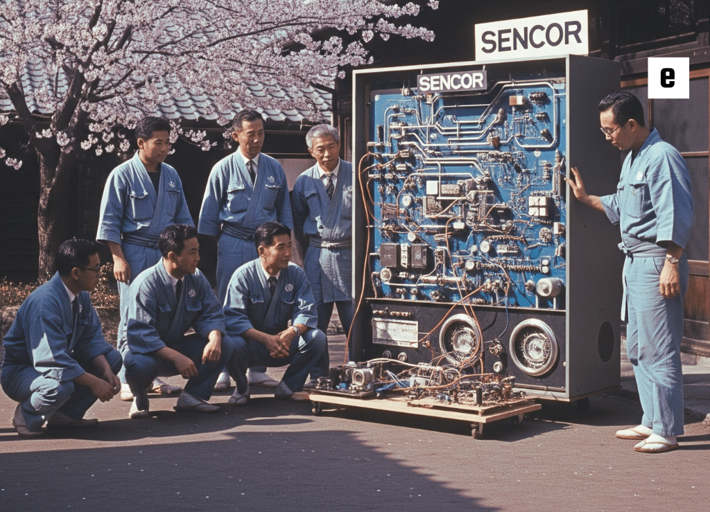 ریشه‌های الکترونیکی برند سنکور در ژاپن - 1969