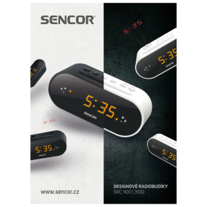 دکمه‌های کنترل رادیو ساعت SRC 3100 B