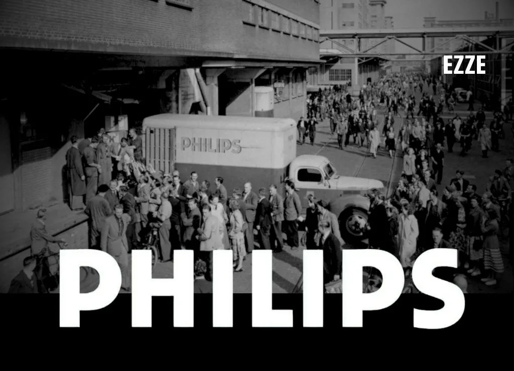 تصویری از ازدحام جمعیت برای استقبال از فیلیپس استفاده شده برای عکس کاور معرفی برند philips
