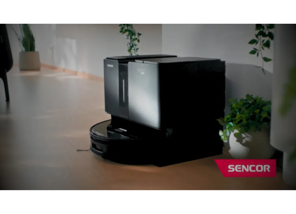 یکی از جارو برقی های رباتیک مجهز به تکنولوژی هوشمند از برند سنکو