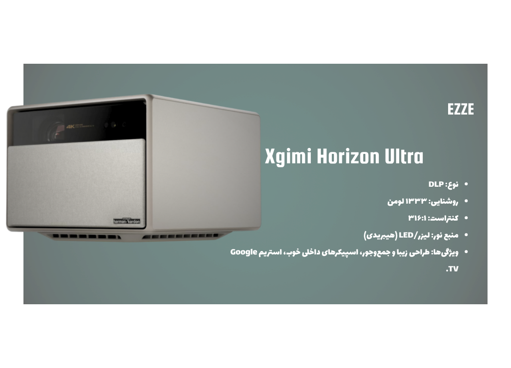 بهترین پروژکتورهای 4K لایف‌استایل Xgimi Horizon Ultra