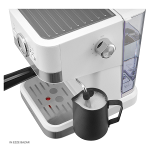 تهیه کف شیر با نازل بخار اسپرسوساز سنکور SES 1720WH