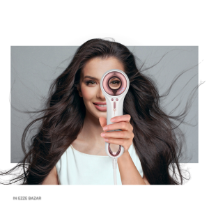 موی سالم و درخشان پس از استفاده از سشوار سنکور