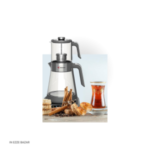 پنل کنترل چای ساز مباشی مدل ME-TM305 با چهار تنظیم عملکردی مشخص.