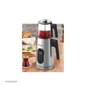 چای ساز مباشی مدل ME-TM303: بدنه باکیفیت استیل ضد زنگ.