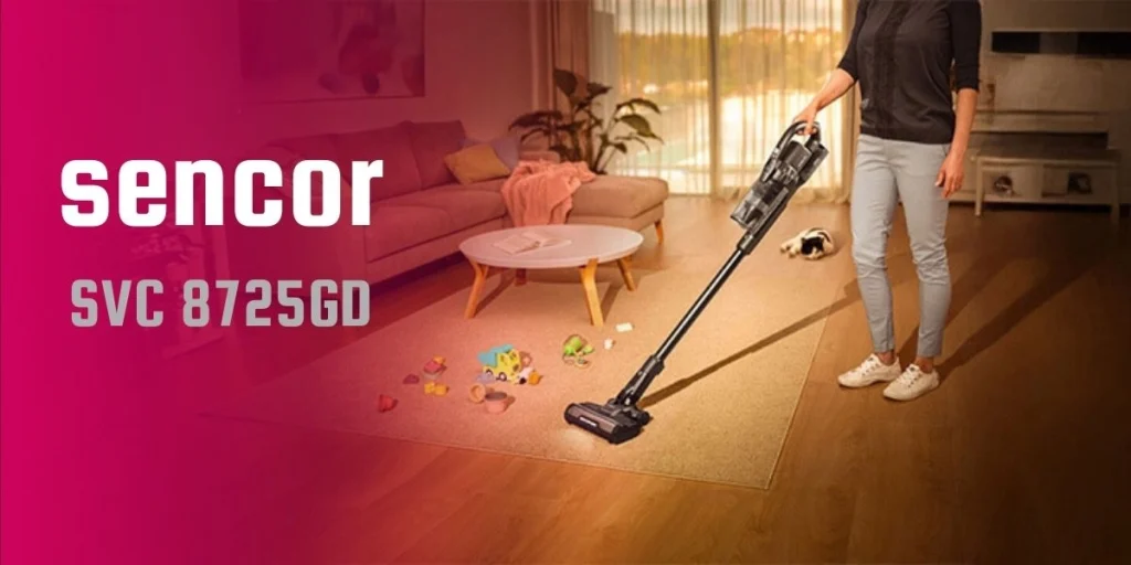 جاروبرقی شارژی سنکور SVC 8725GD