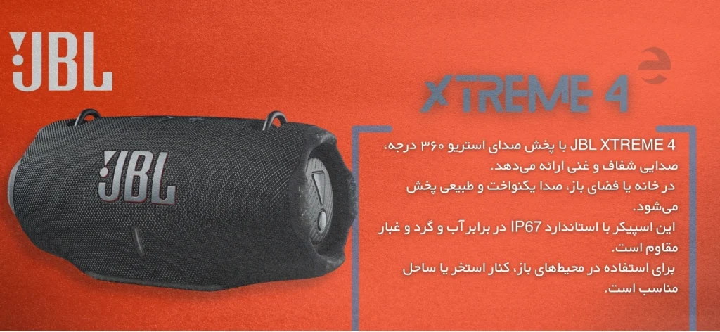 مقایسه تخصصی اسپیکر JBL Xtreme 4،Flip 6،Hopestar H50