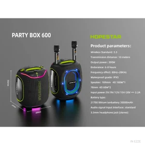 HOPESTAR PARTYBOX 600