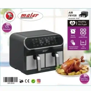 سرخ کن مایر MR-9040؛ بسته‌بندی و ظرفیت ۱۰ لیتری